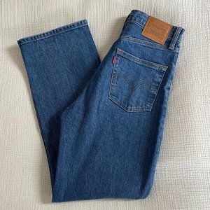 Levi's Ribcage Straight Jean in Jazz Georgie Size 26